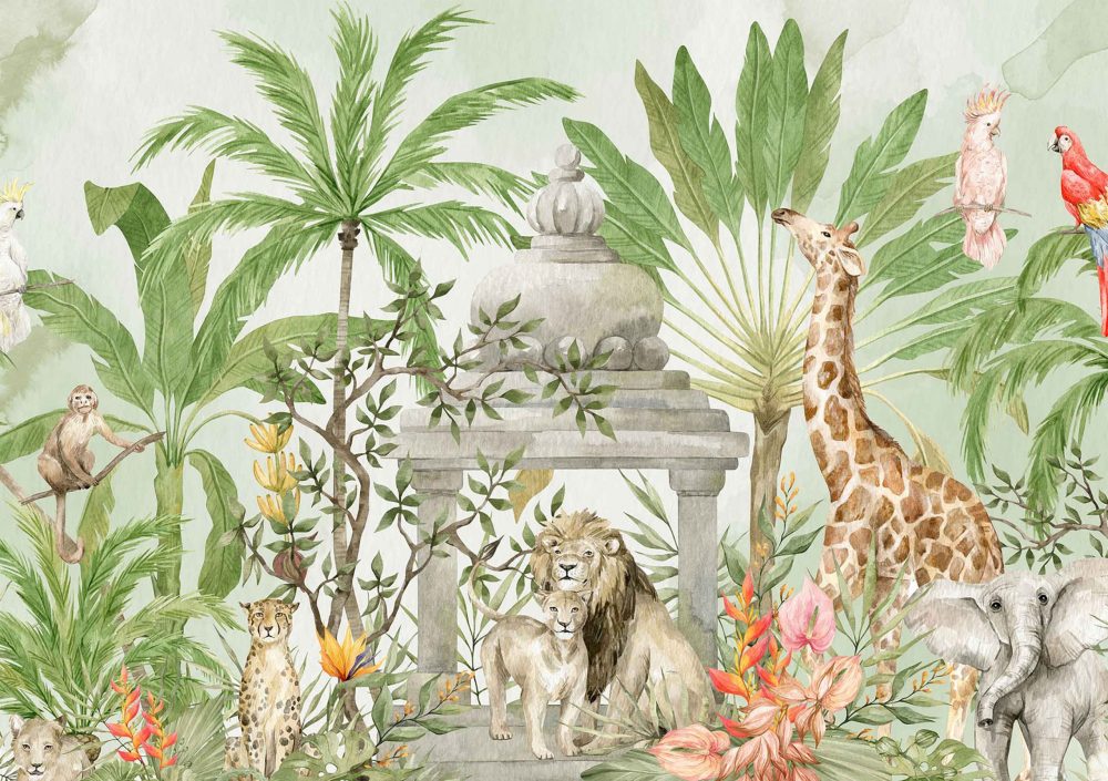 Jungle Avontuur Kinderbehang