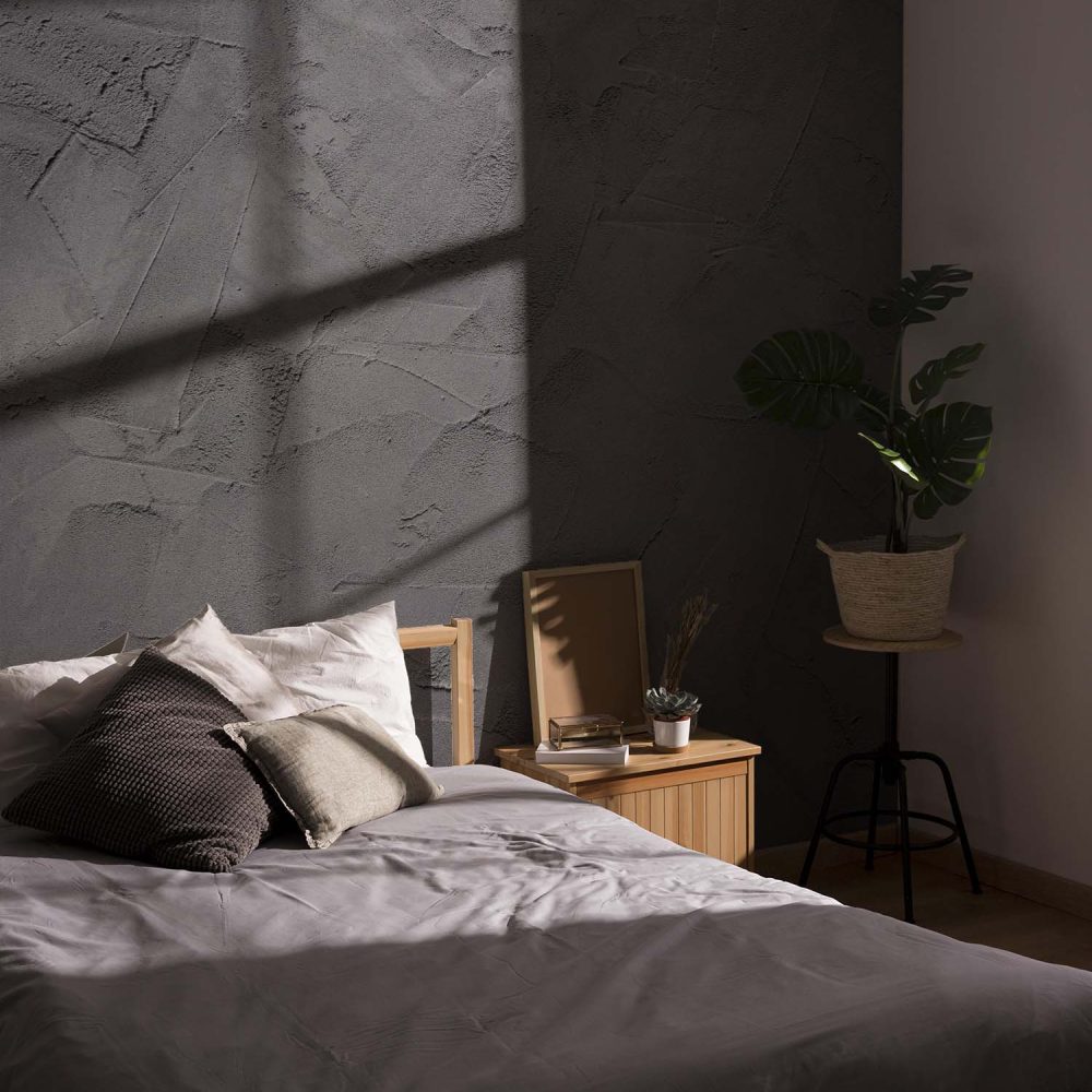 Alternative view of Grijs Betonlook Industrieel Behang