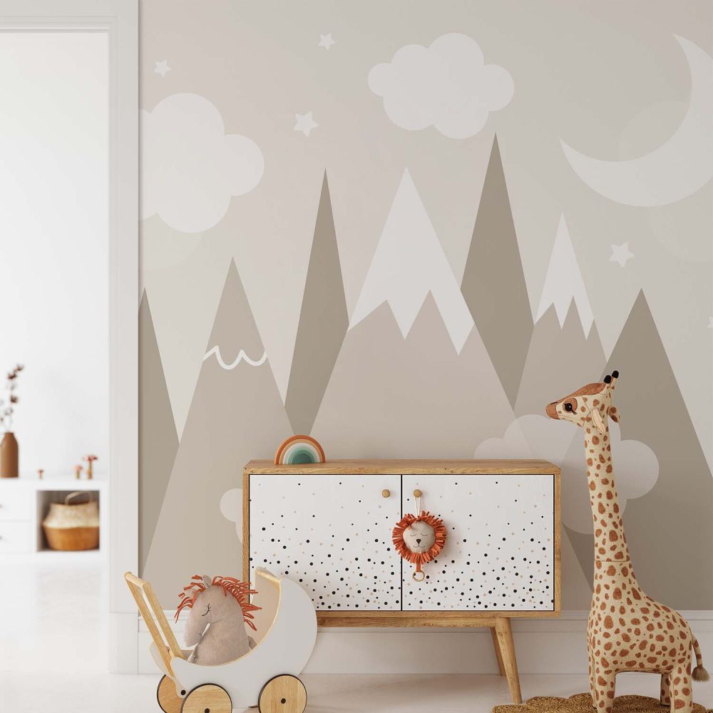 Alternative view of Avontuurlijk Landschap Kinderbehang