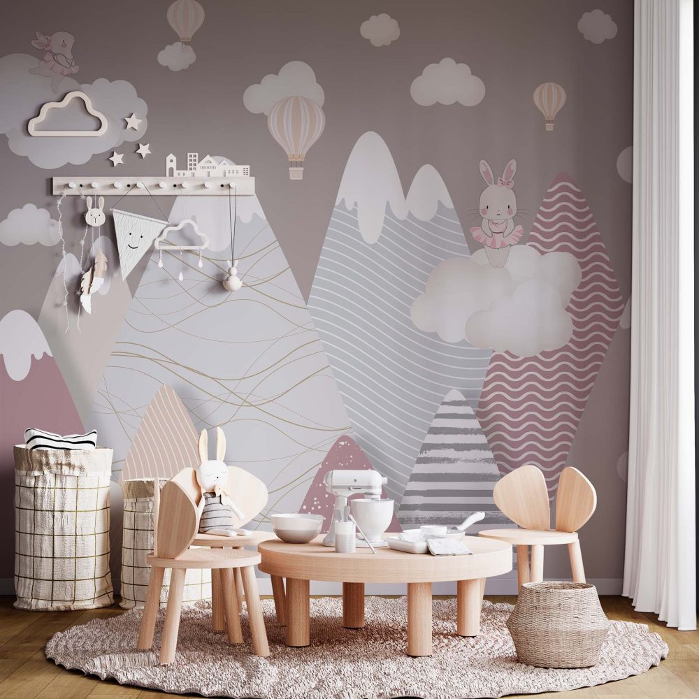 Alternative view of Sprookjesland Kinderkamer Behang