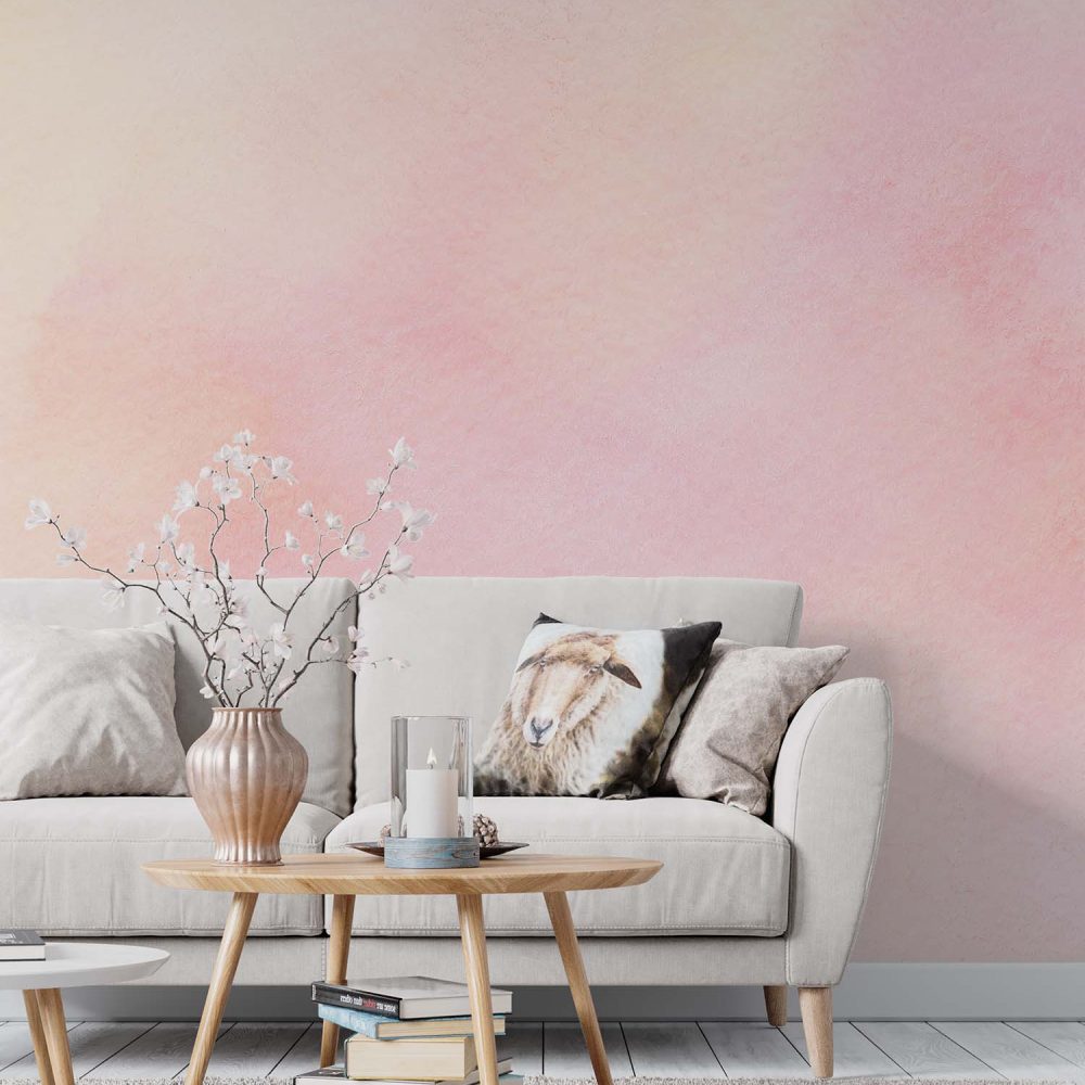 Alternative view of Waterverf Behang Serene Schoonheid