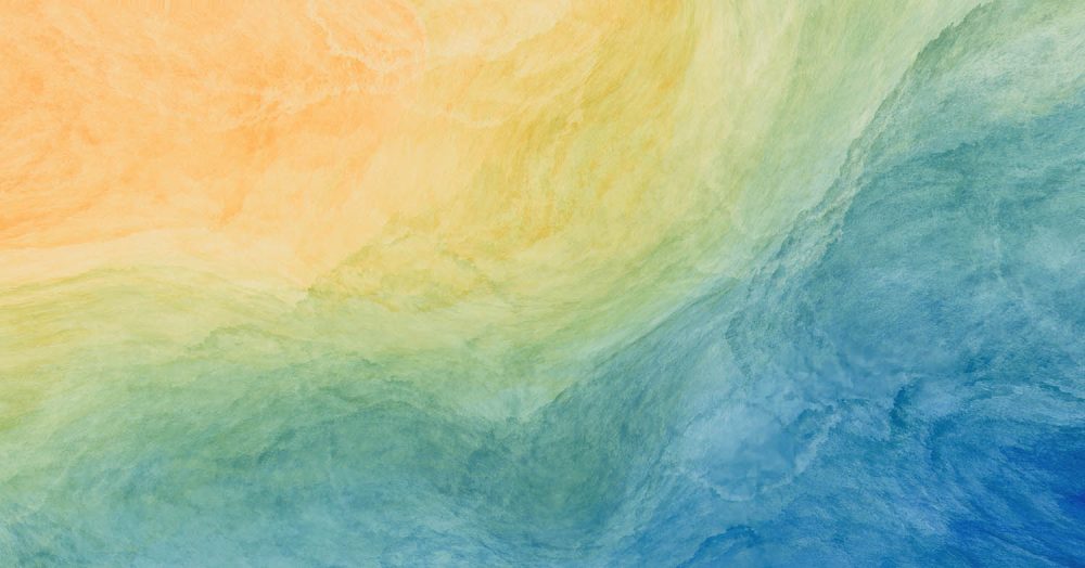 Waterverf Behang Levendige Kleuren