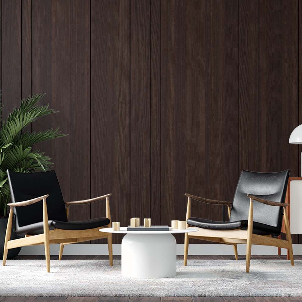 Alternative view of Warme rustieke hout behang