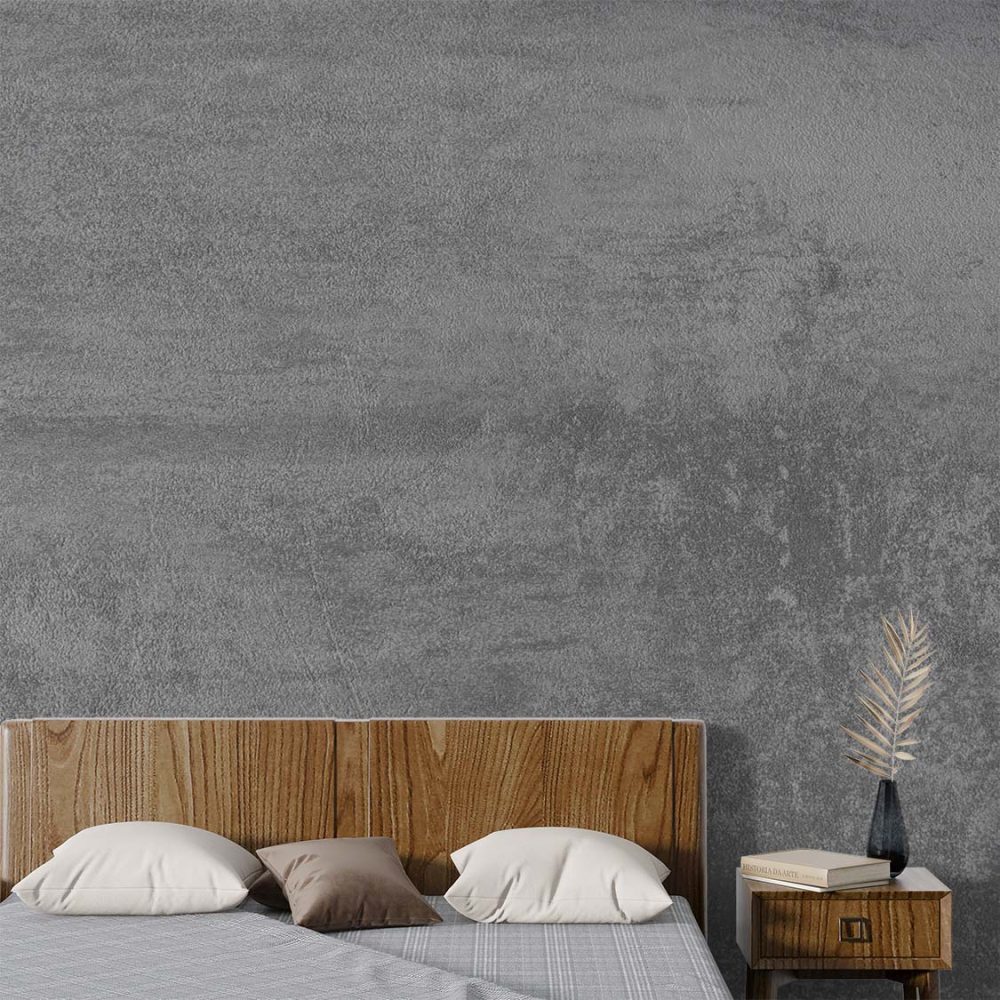 Alternative view of Industrieel Behang - Grafietgrijs