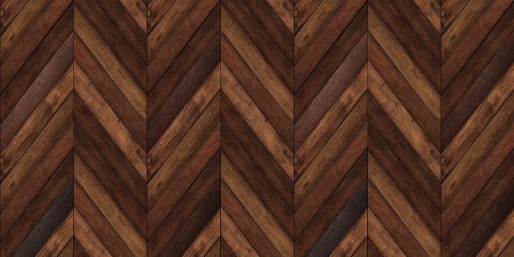 Hout Behang in Mahonie & Eiken