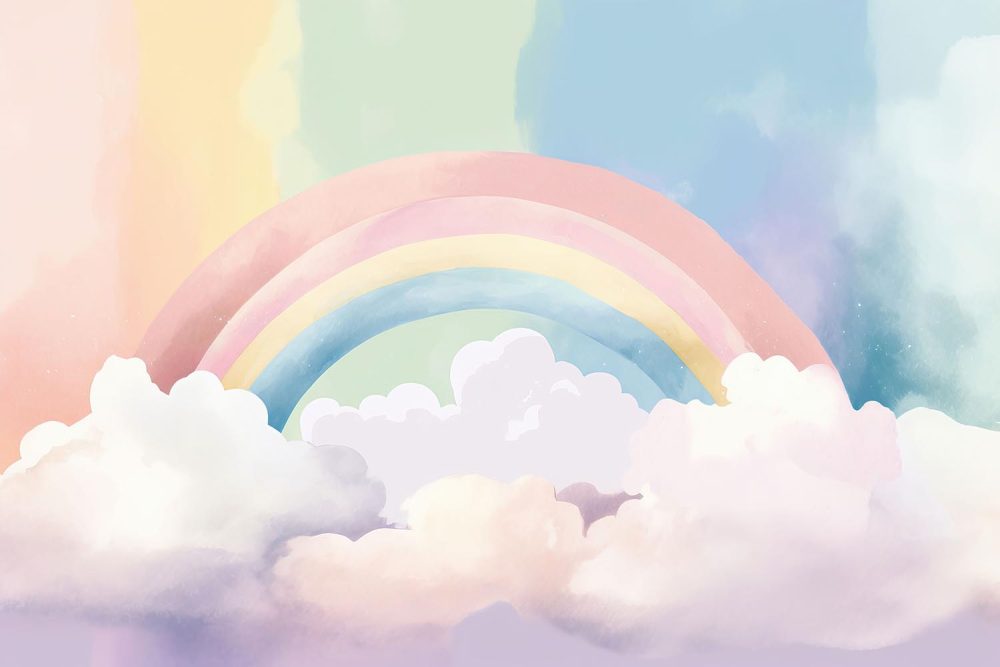 Regenboog Droom Kinderbehang