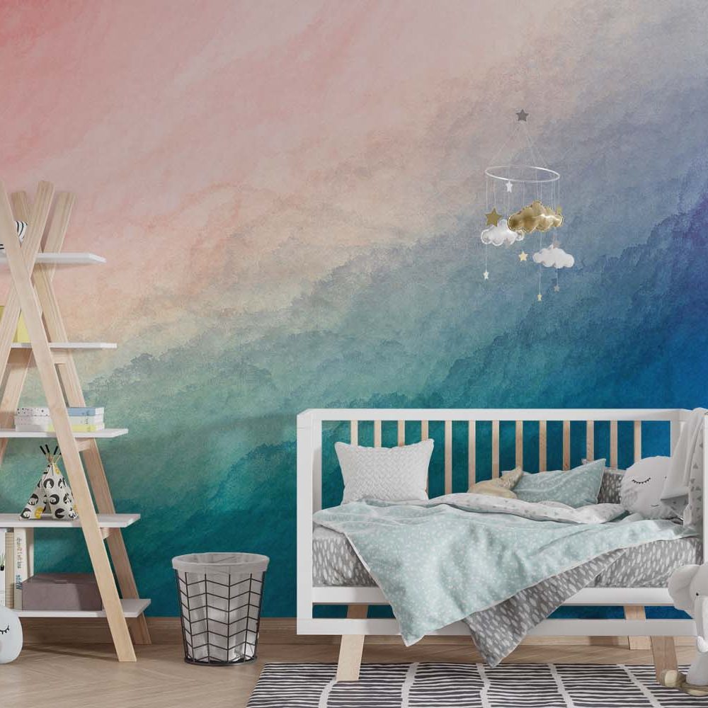 Alternative view of Betoverend Waterverf Kinderbehang
