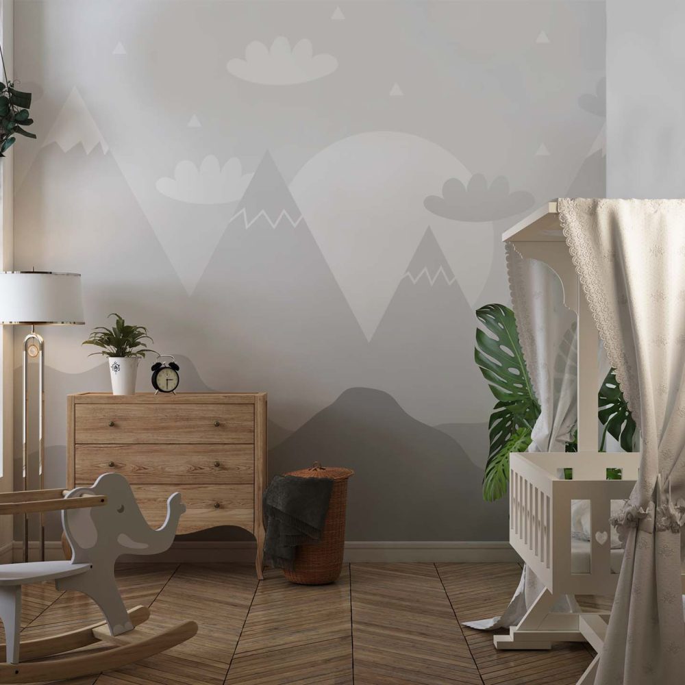 Alternative view of Magisch Landschap Kinderkamer Behang