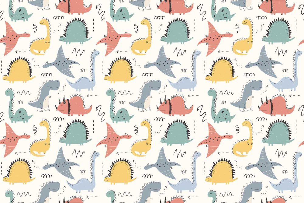 Speels Dino Kinderbehang
