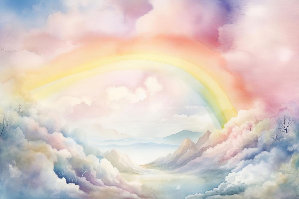 Magisch Regenboog Kinderbehang