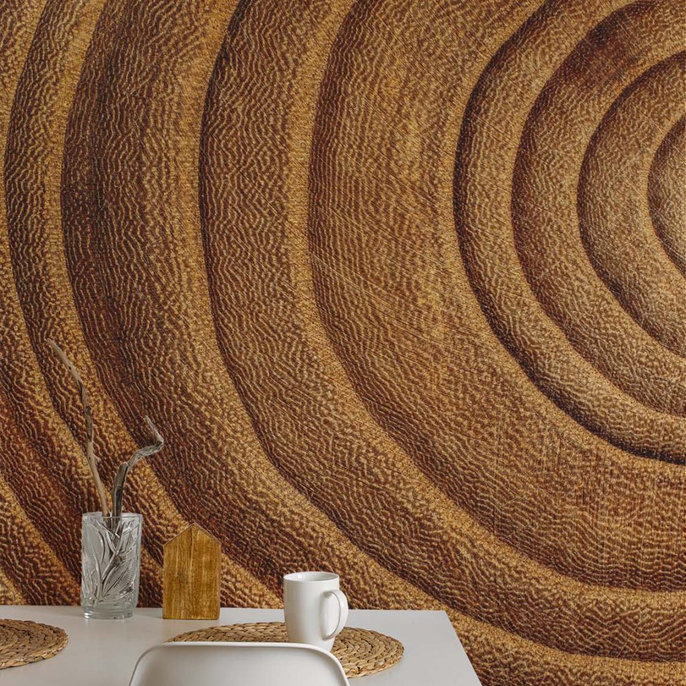 Alternative view of Hout Behang: Natuurlijke Rust