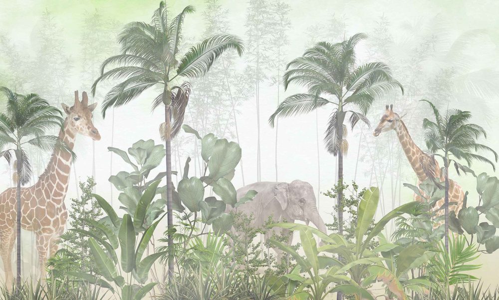 Jungle Avontuur Kinderbehang