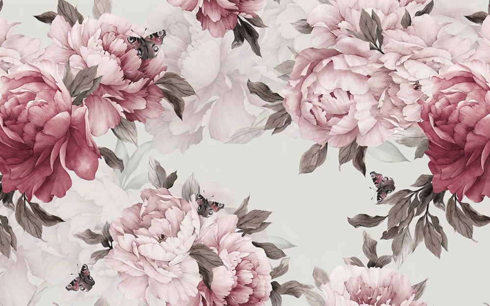 Botanisch Bloemenbehang