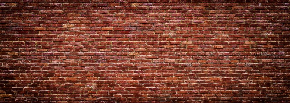 Industrieel Behang Red Brick Wall