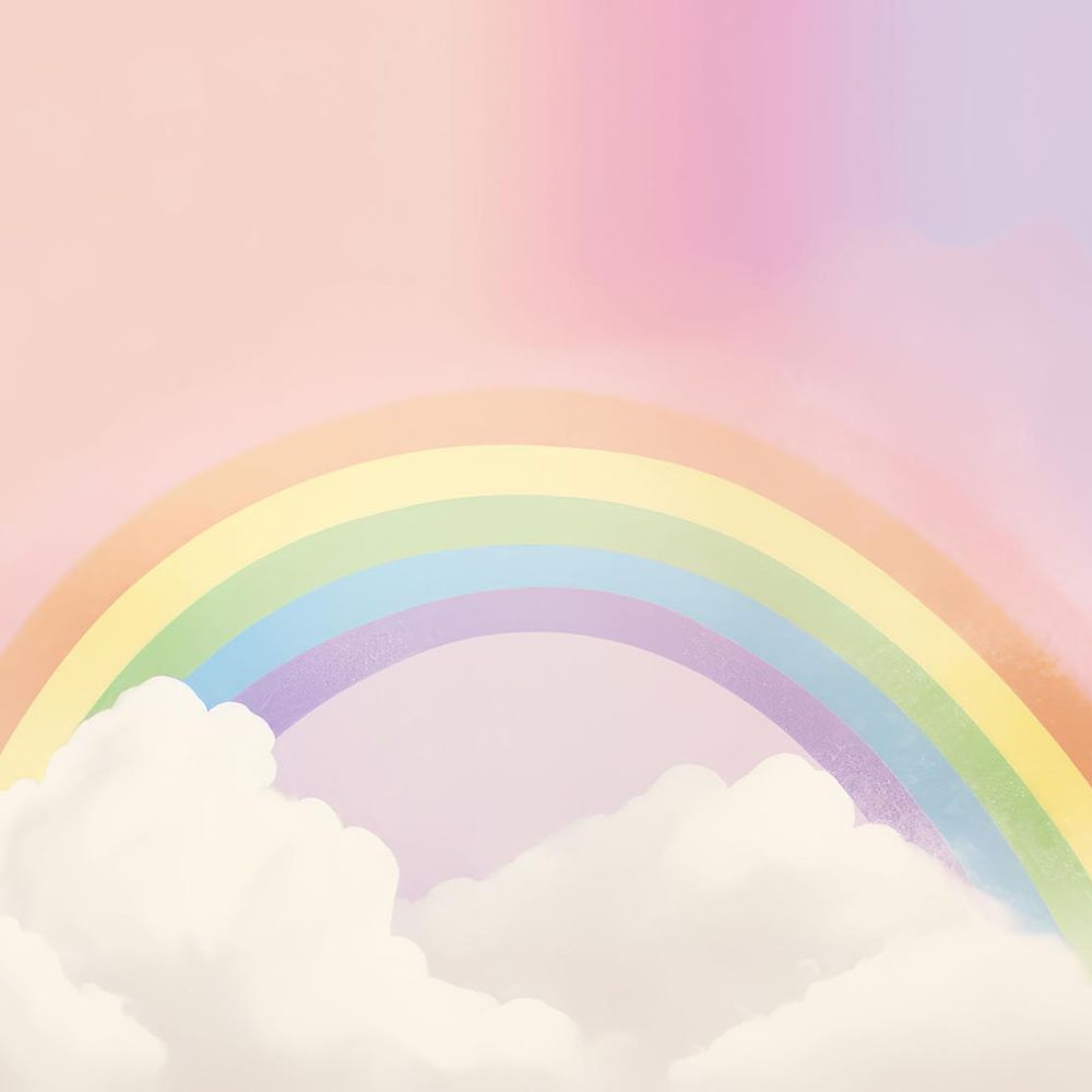 Betoverend Regenboog Kinderbehang