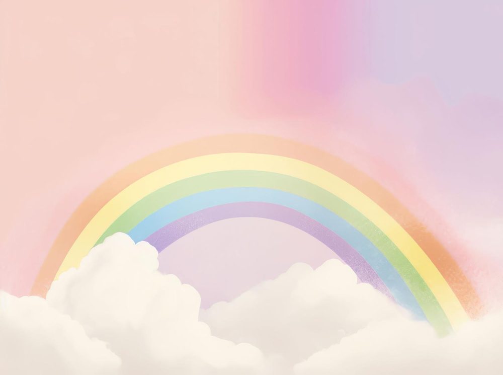 Betoverend Regenboog Kinderbehang