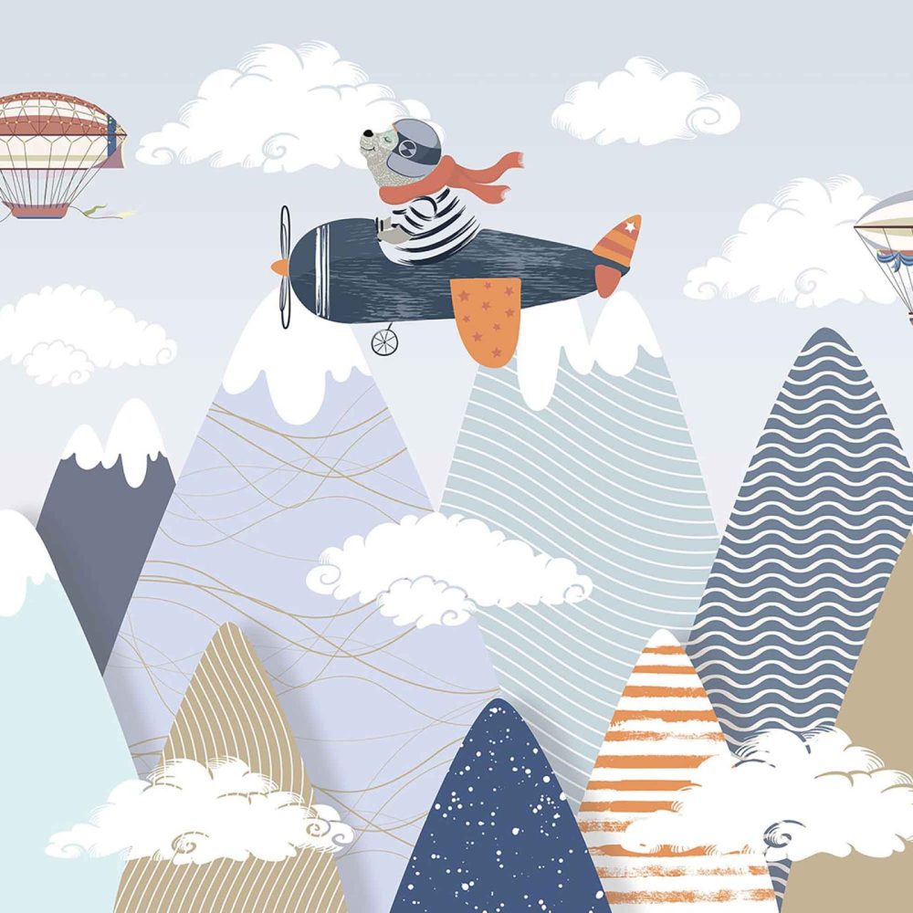 Vrolijk Dierenbehang Kinderkamer