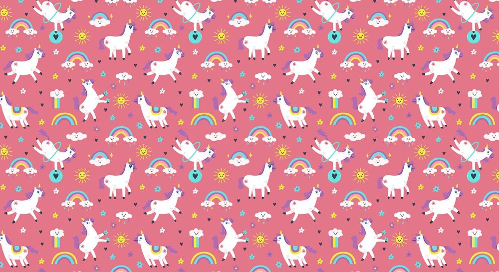 Magisch Regenboog Kinderbehang