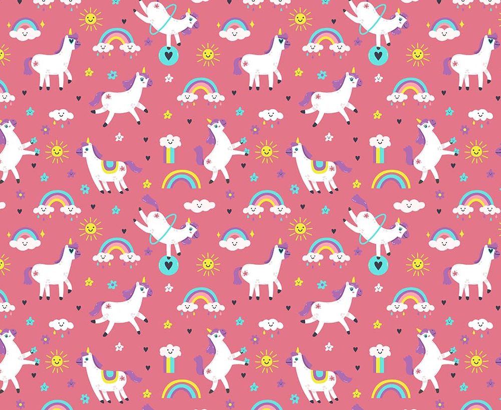 Magisch Regenboog Kinderbehang