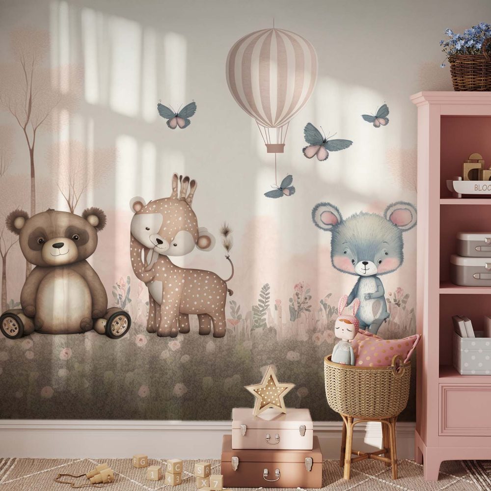 Alternative view of Sprookjesbos Kinderkamer Behang