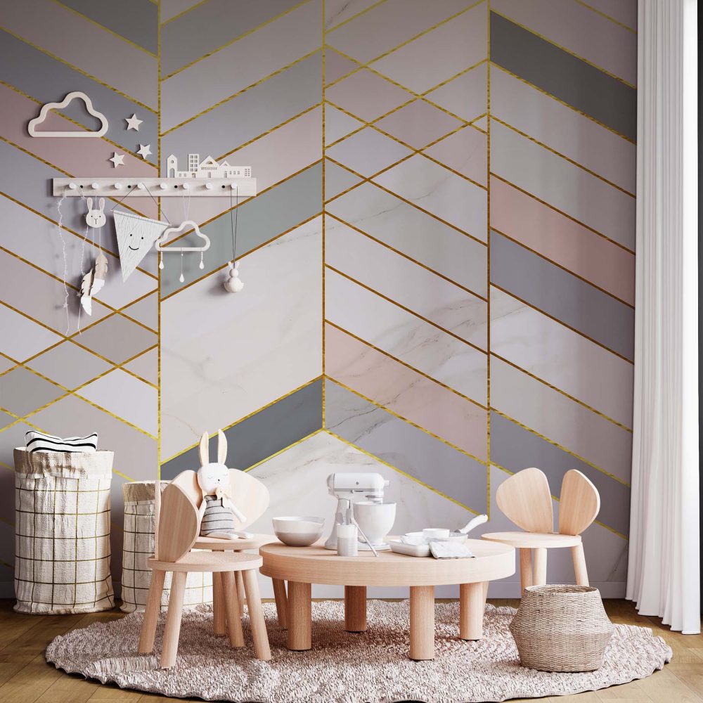 Alternative view of Marmer Kinderbehang