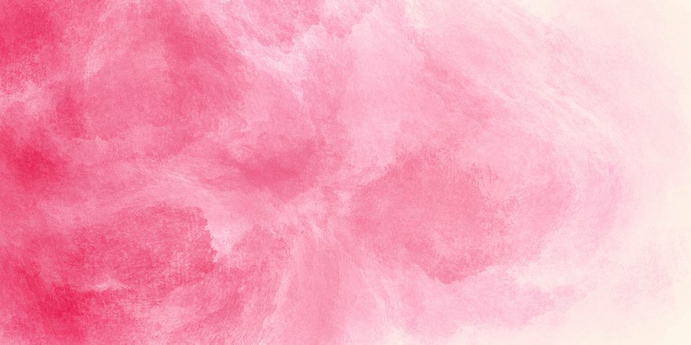 Roze watervef behang