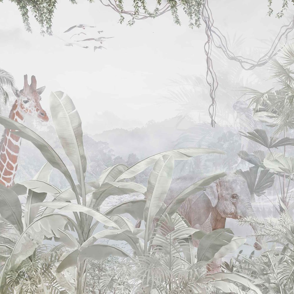 Avontuurlijke Jungle Kinderkamer Behang