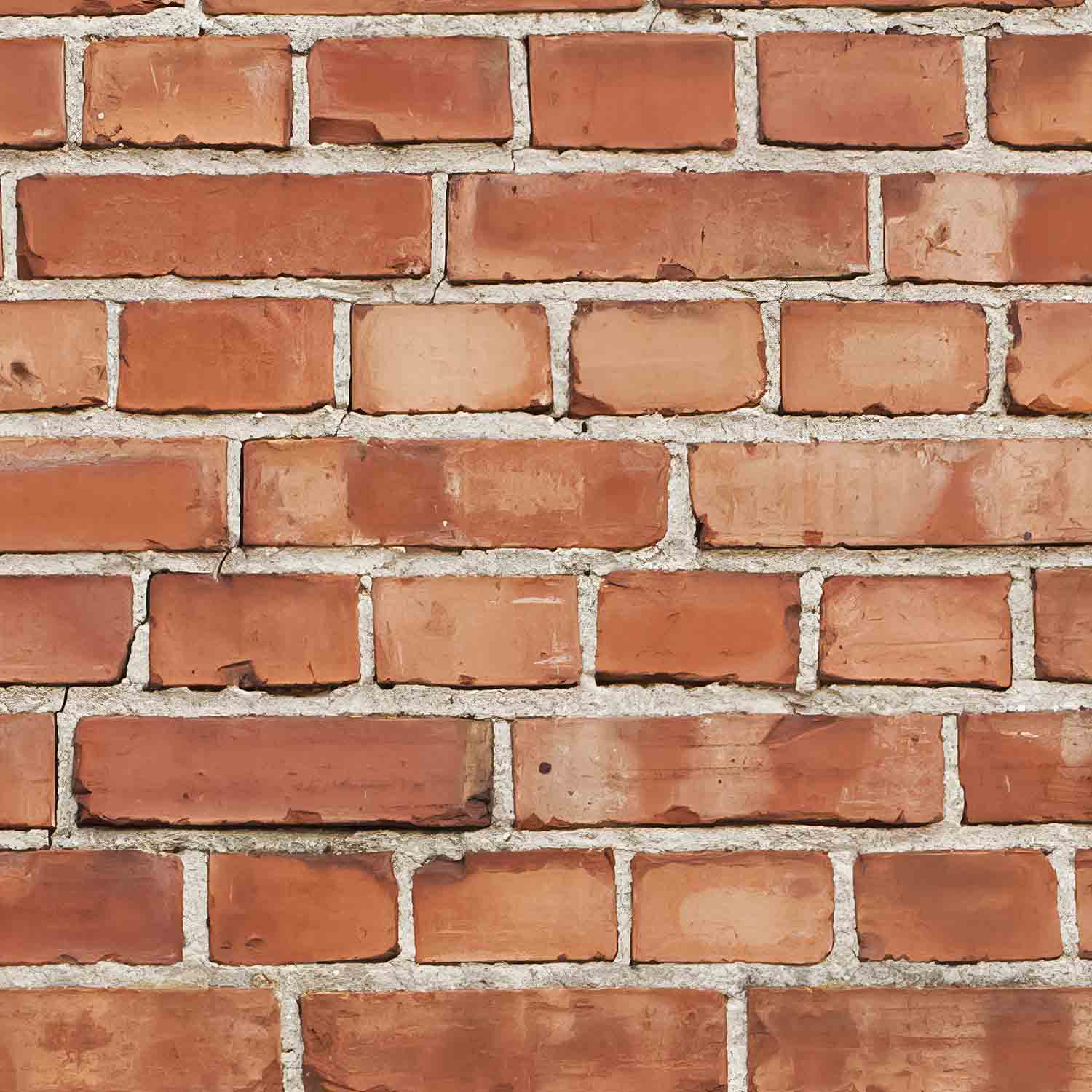 Industrieel Behang Rode Baksteen Wit - Afbeelding 5