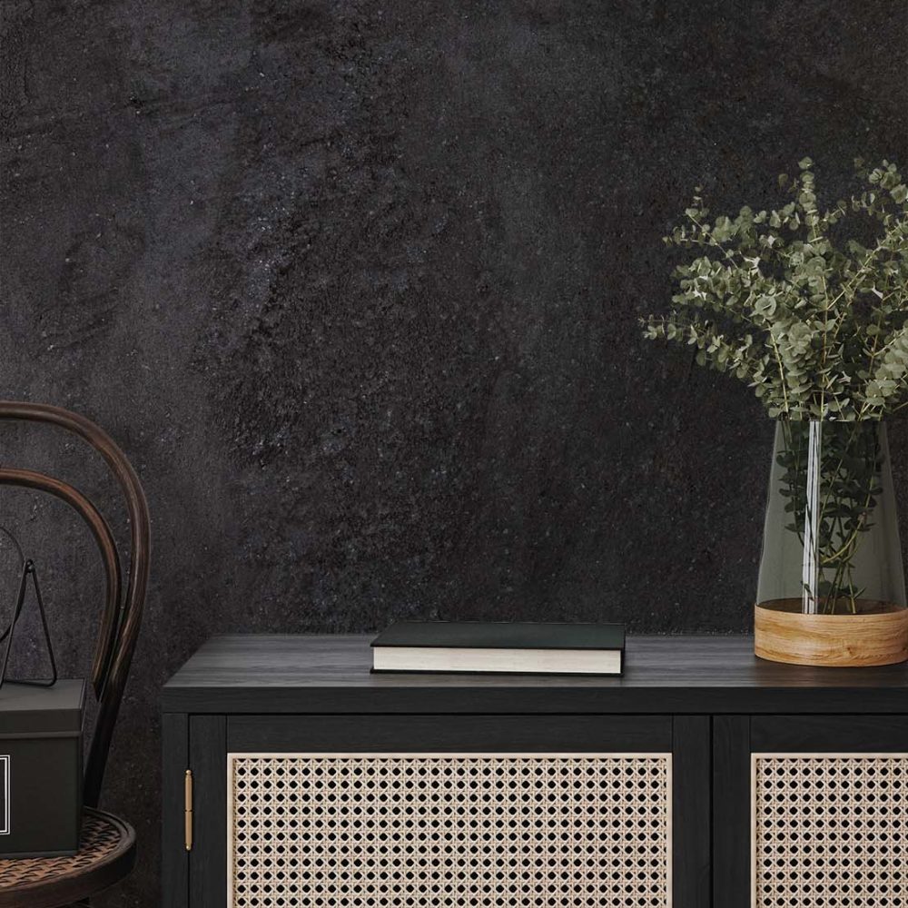 Alternative view of Grijs Cement Industrieel Behang