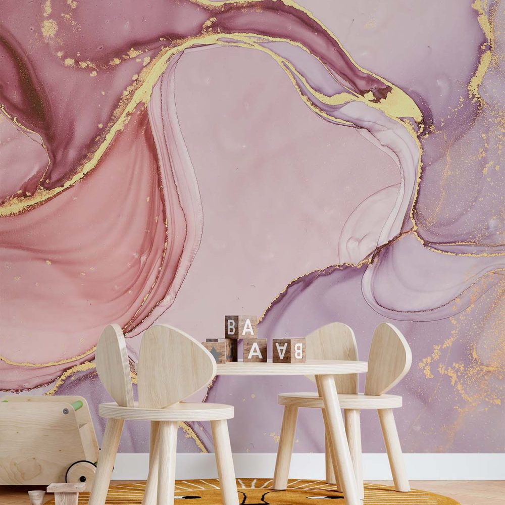 Alternative view of Marmeren Betovering Kinderbehang