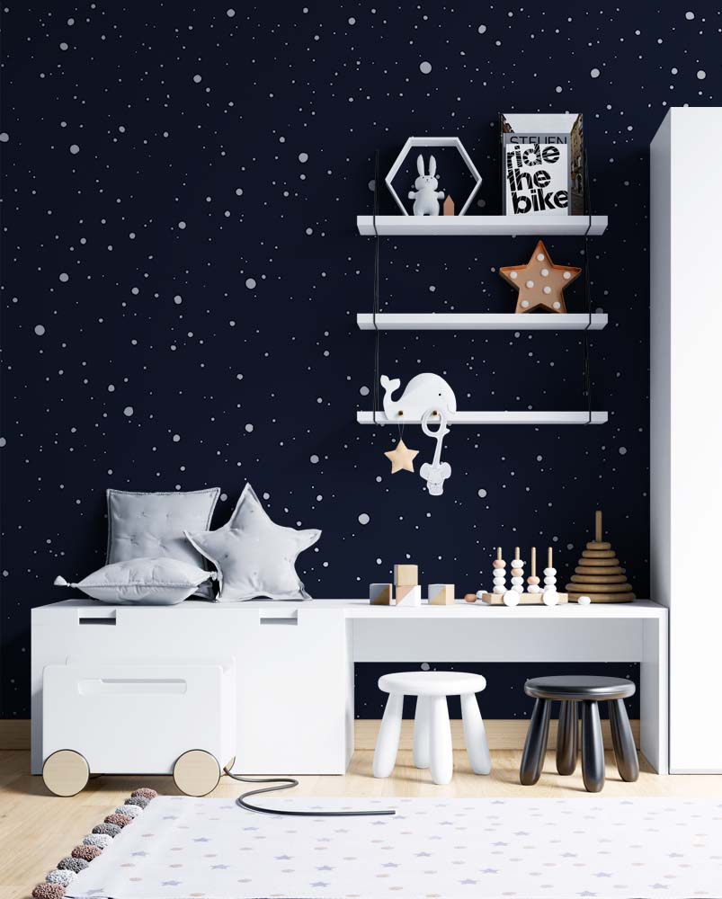 Alternative view of Magisch Sterrenhemel Kinderbehang