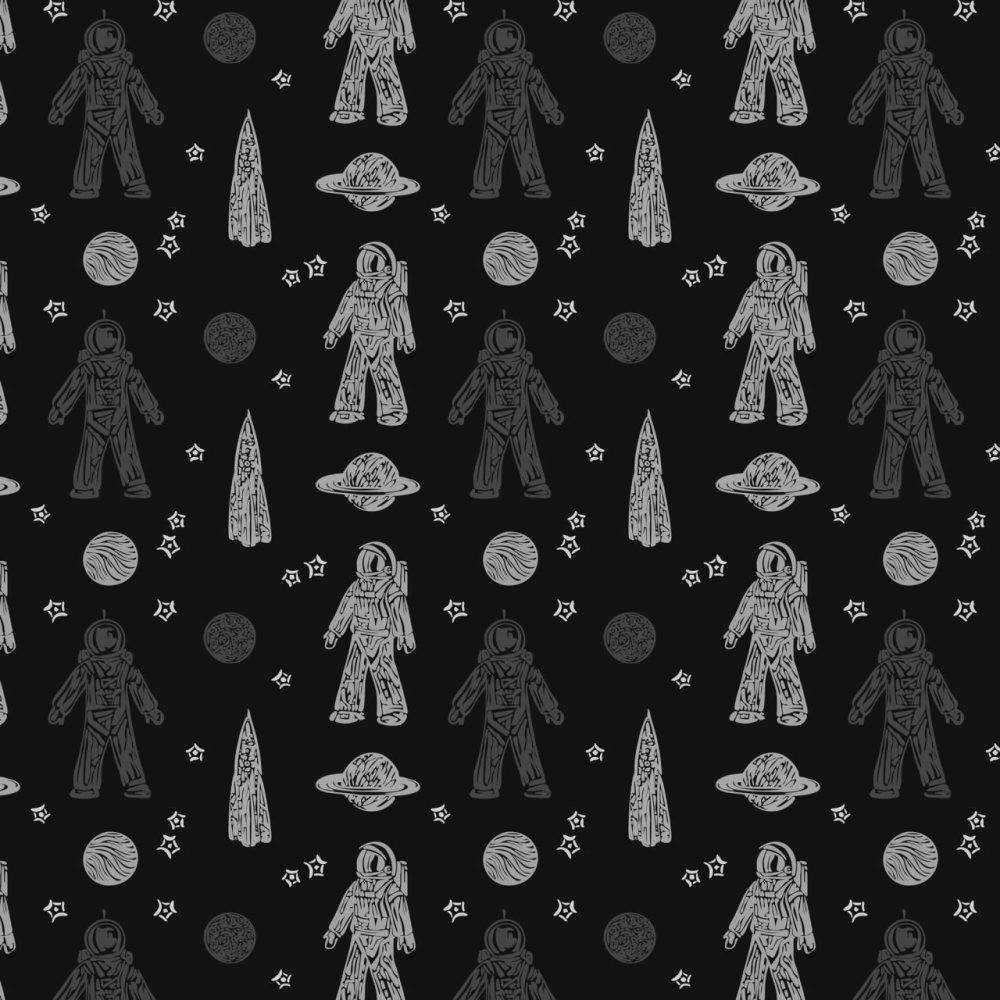 Astronaut Beren Ruimtebehang