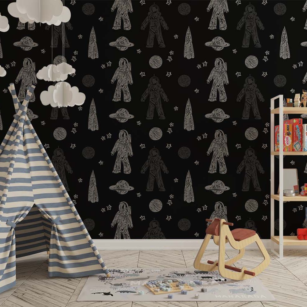 Alternative view of Astronaut Beren Ruimtebehang