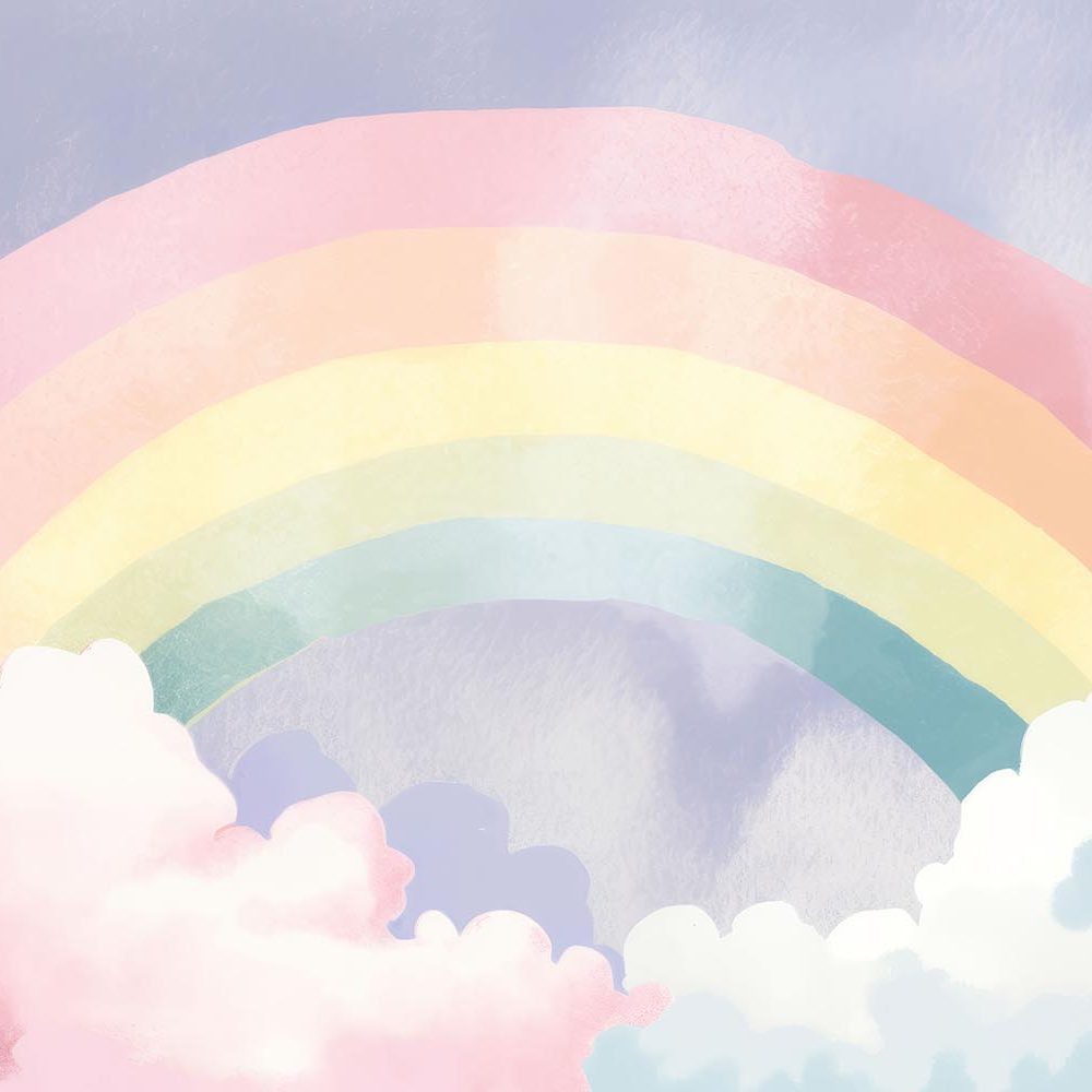 Magisch Regenboog Kinderbehang