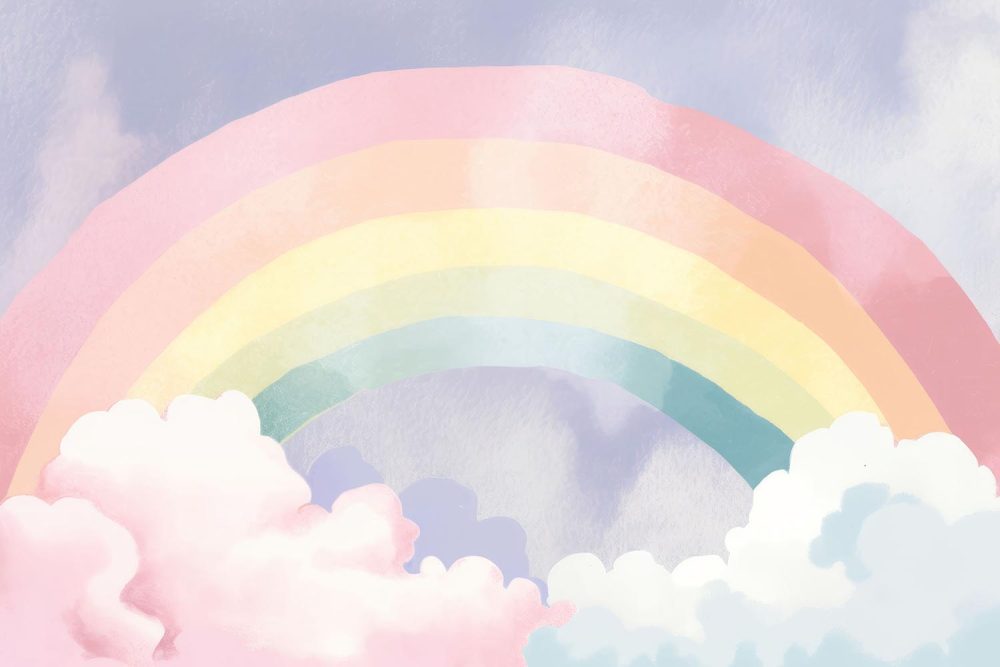 Magisch Regenboog Kinderbehang