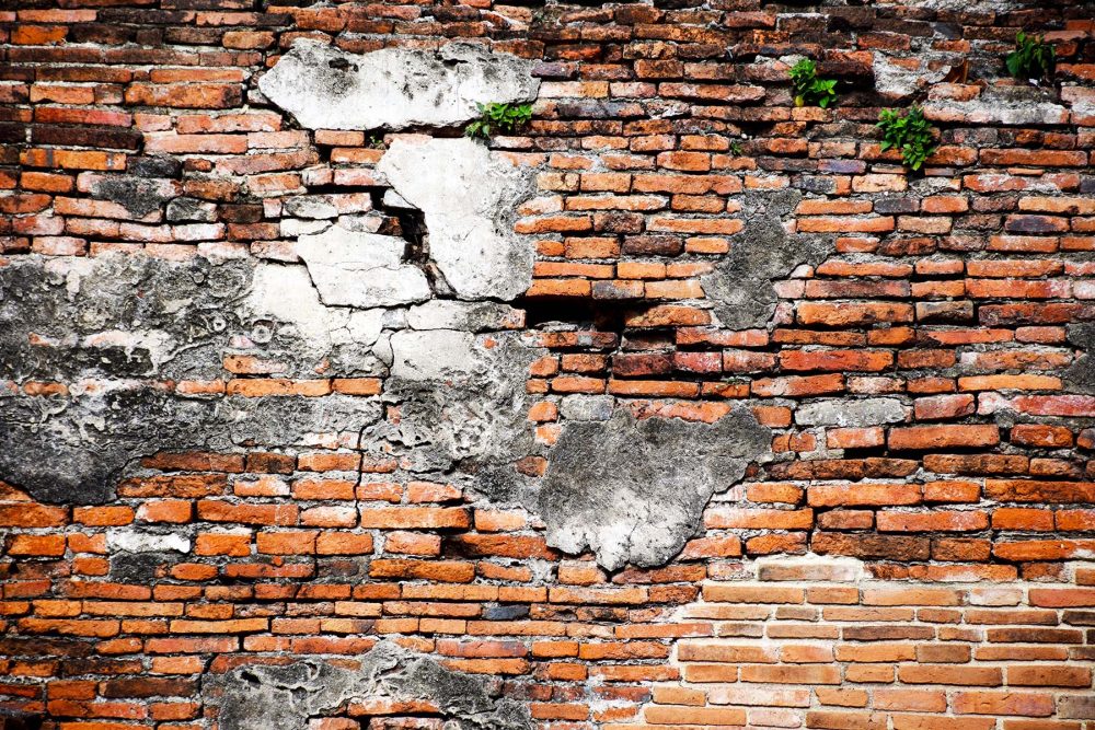 Industrieel Rood Bakstenen Muur Behang