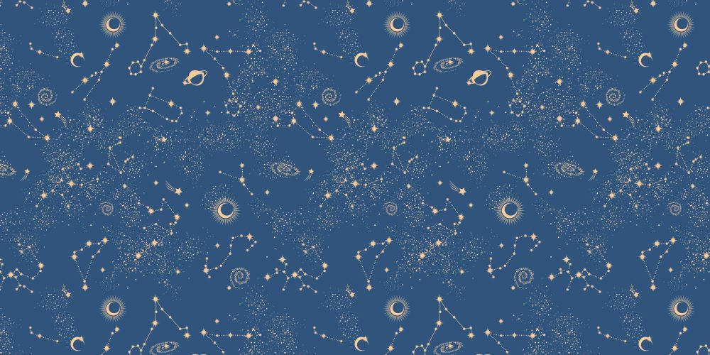 Magisch Sterrenstelsel Kinderbehang