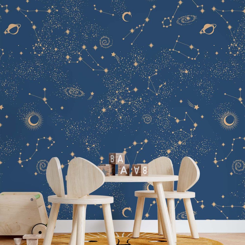 Alternative view of Magisch Sterrenstelsel Kinderbehang