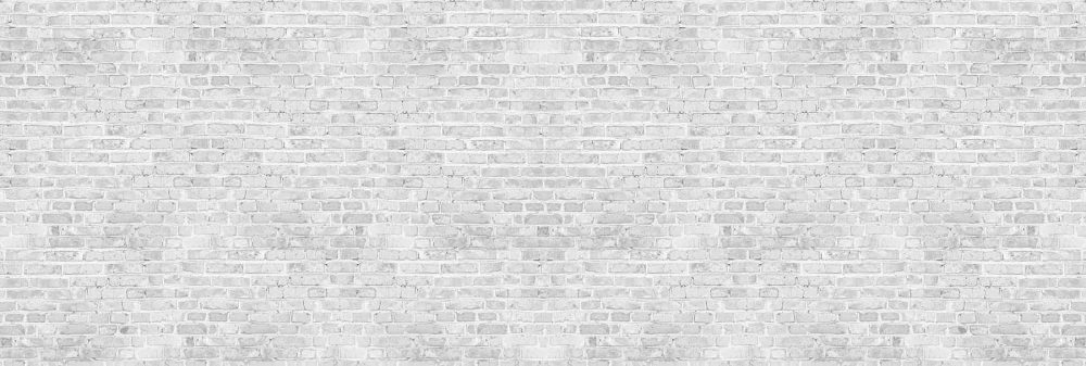 Wit Industrieel Bakstenen Muur Behang