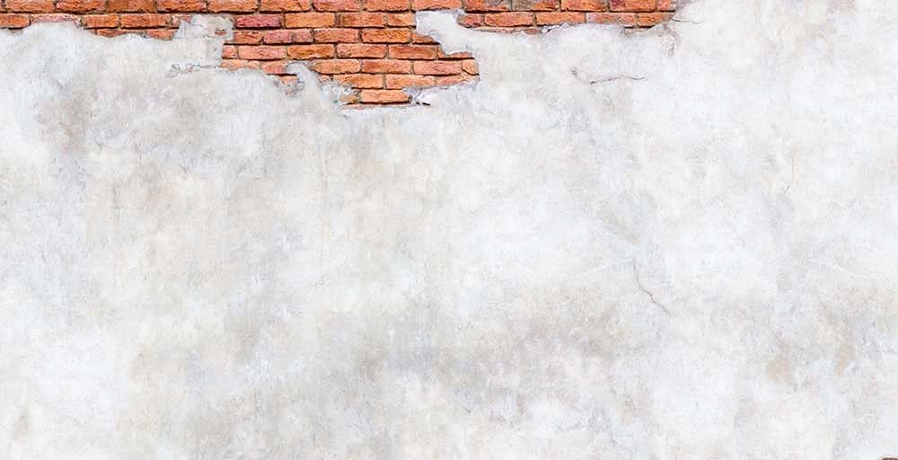 Industrieel Behang: Rode Baksteen & Cement