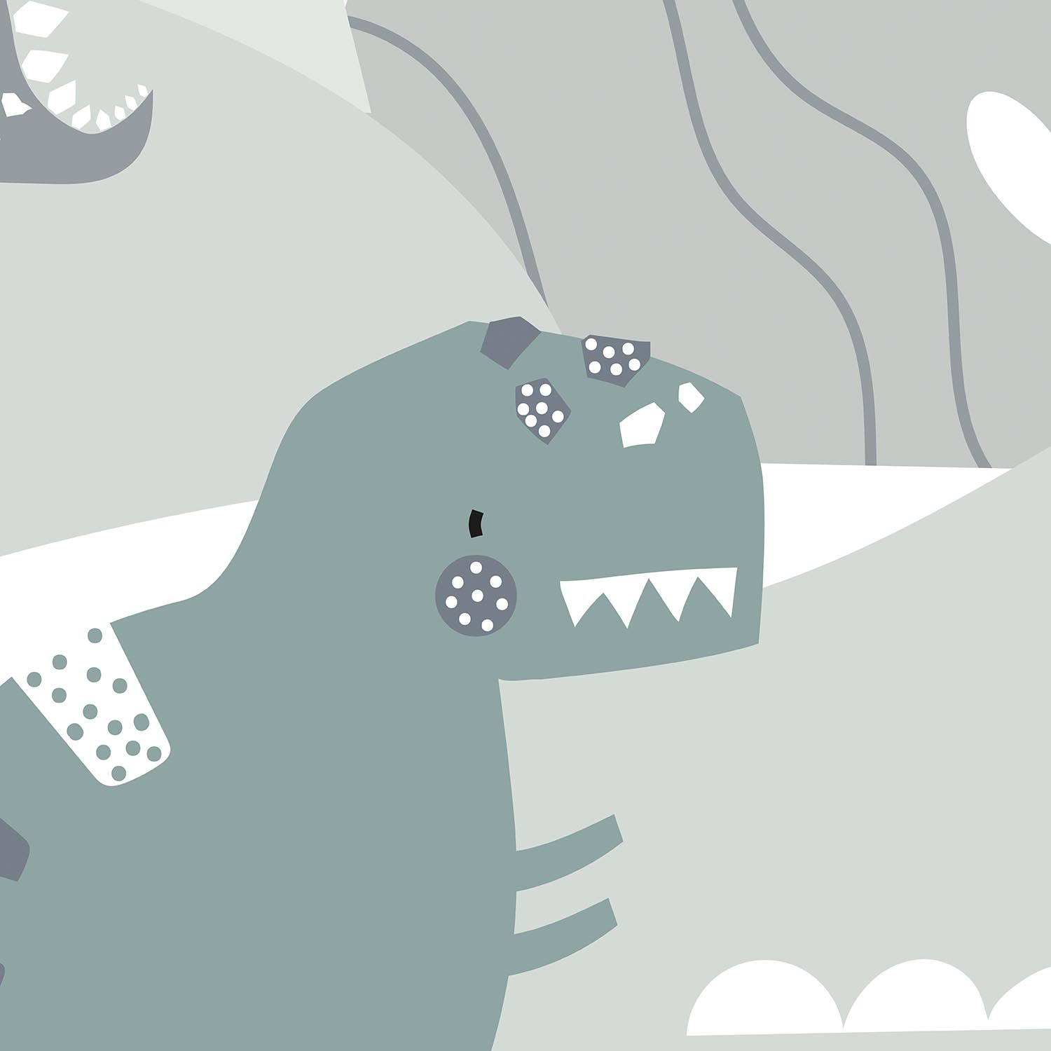 Avontuurlijk Dino Kinderkamer Behang - Afbeelding 5