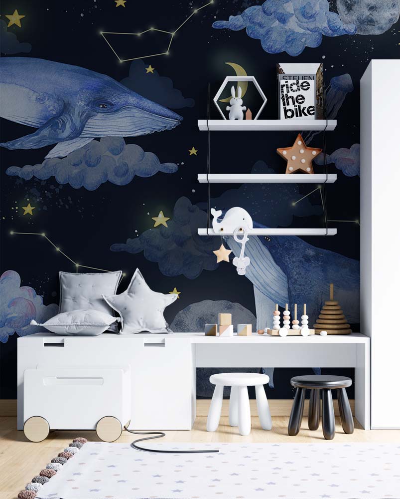 Alternative view of Avontuurlijke Ruimte Kinderbehang