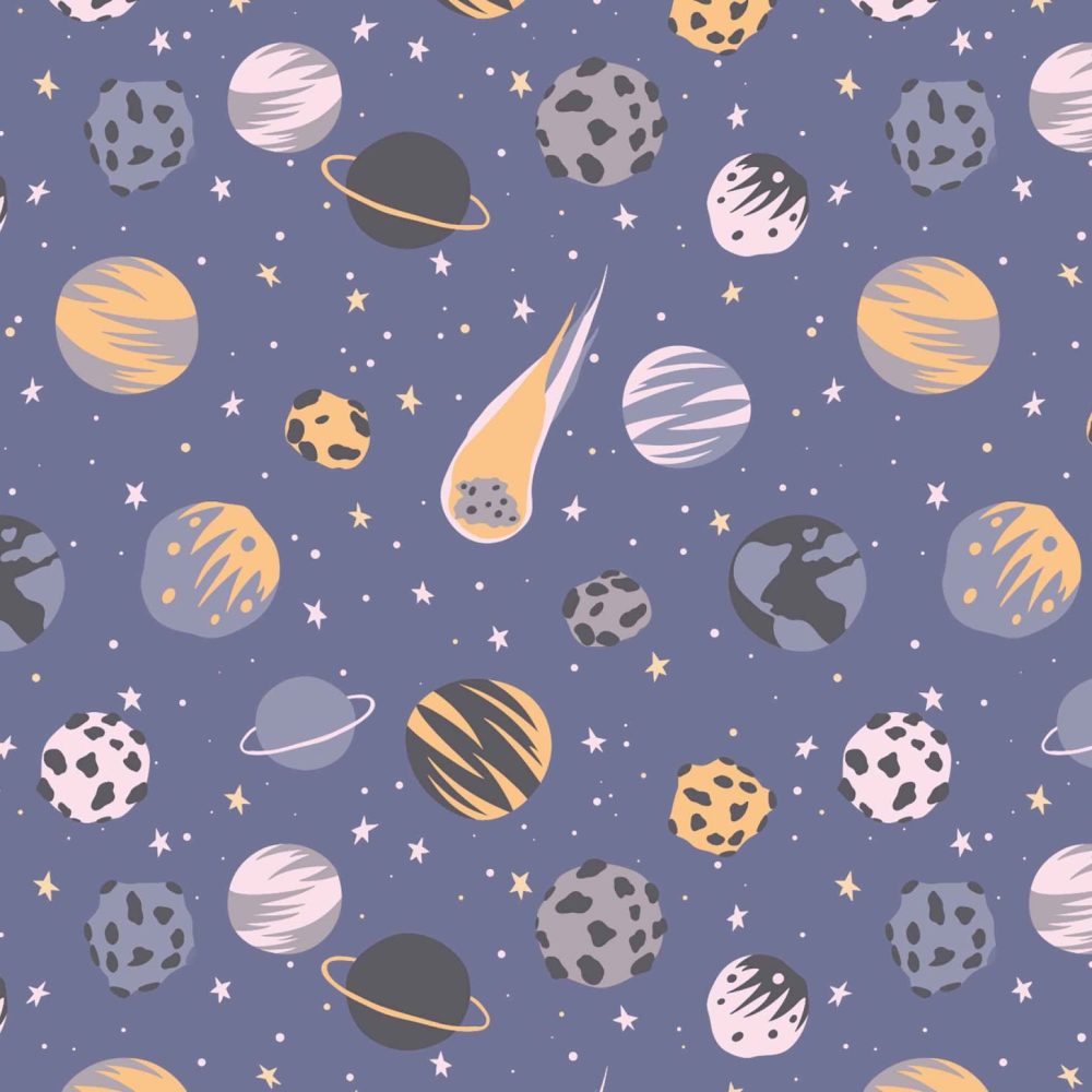 Betoverend Ruimtebehang Kinderkamer