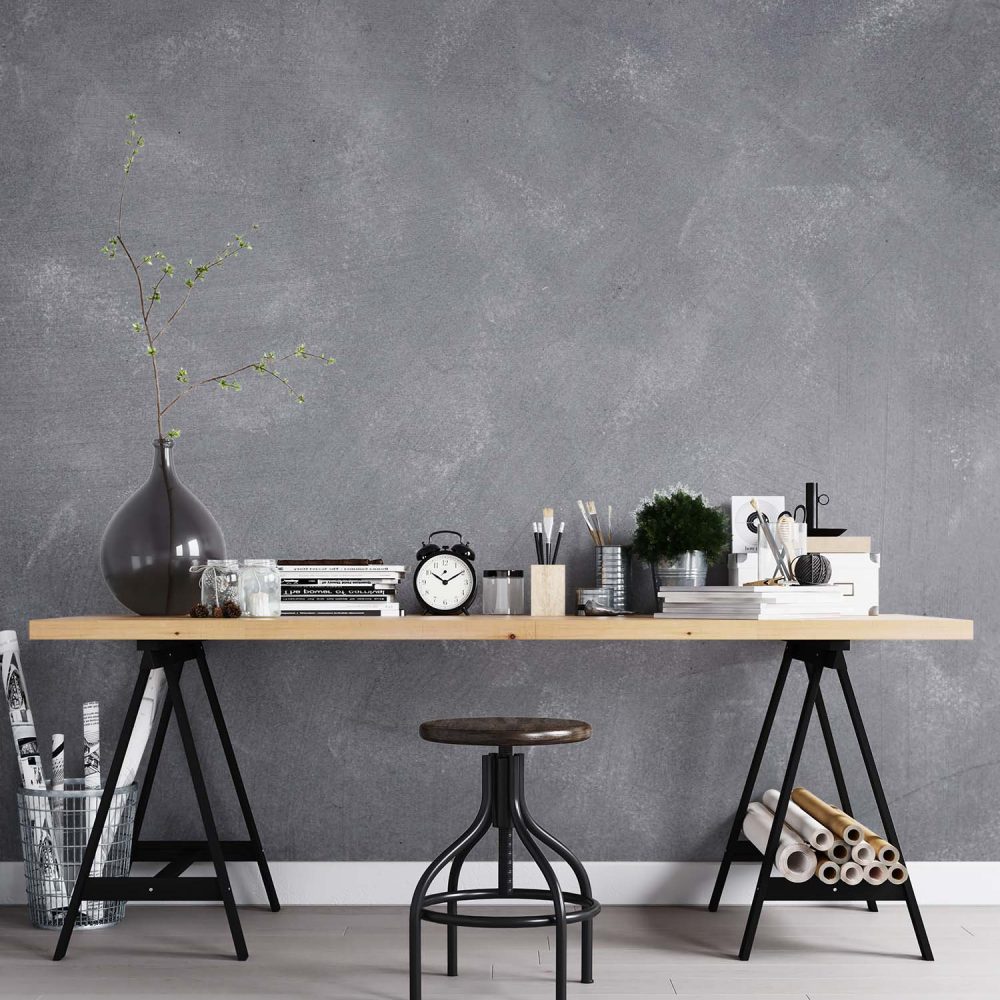 Alternative view of Grijs Industrieel Behang: Modern & Tijdloos