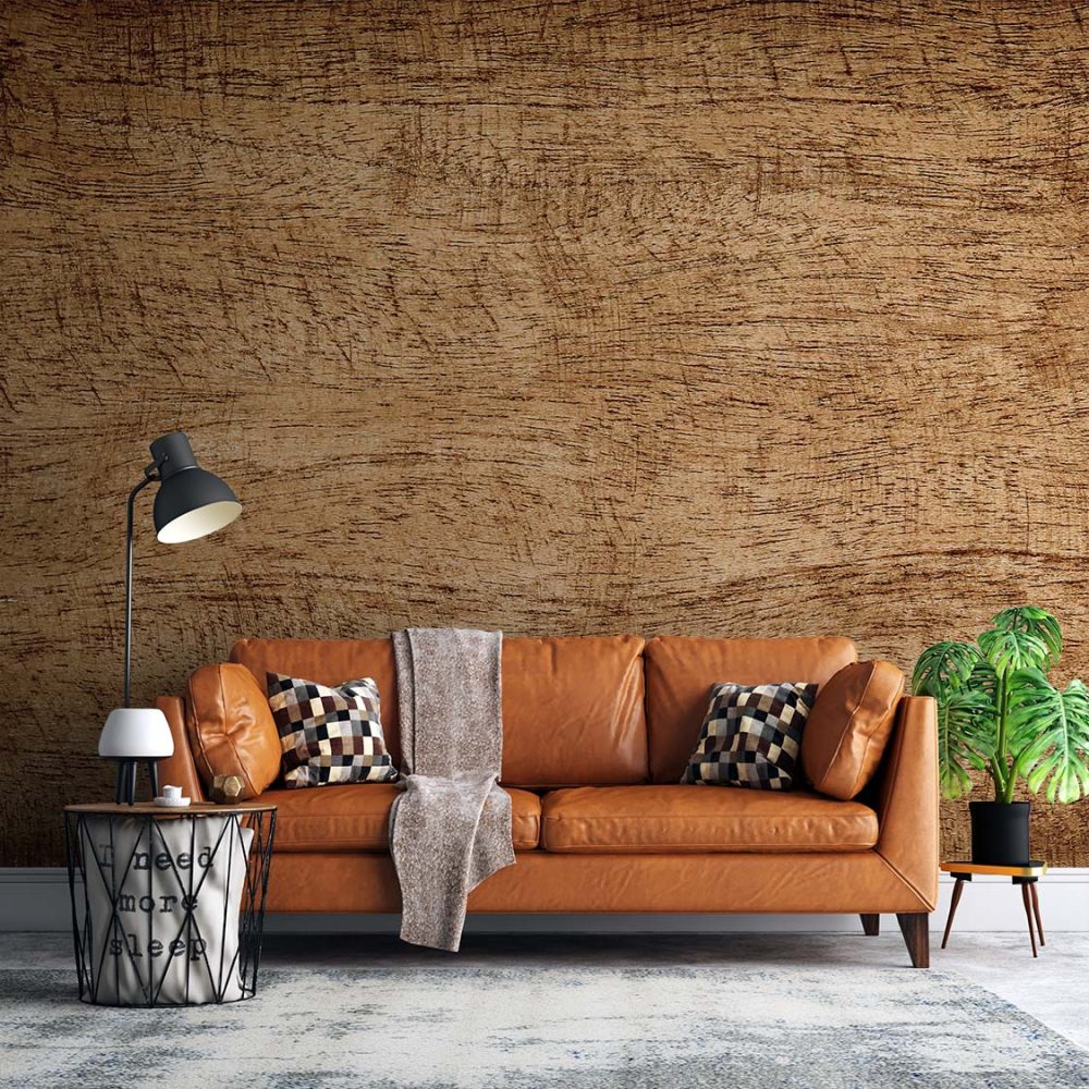 Alternative view of Bruin Rustiek Houtbehang