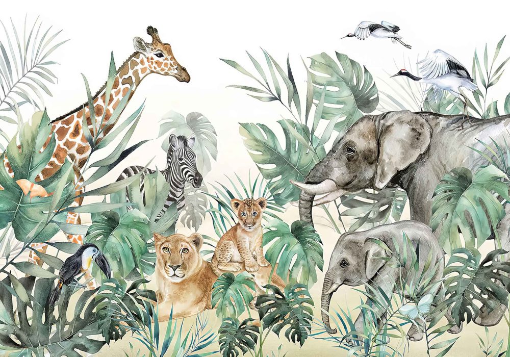 Jungle Avontuur Kinderbehang