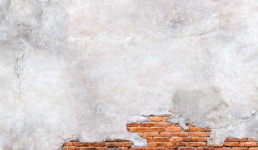 Industrieel Behang: Rode Baksteen & Cement