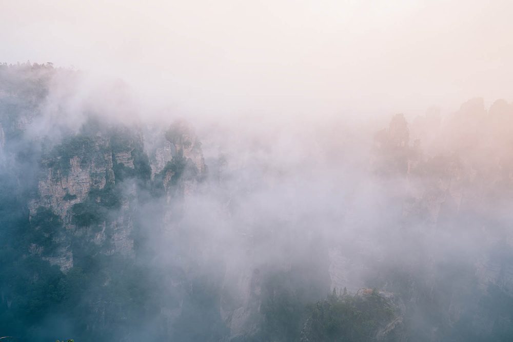 Huangxi Avontuur Waterverf Behang