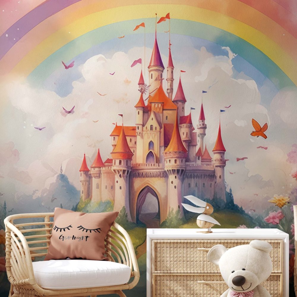 Alternative view of Betoverend Princess Kinderbehang