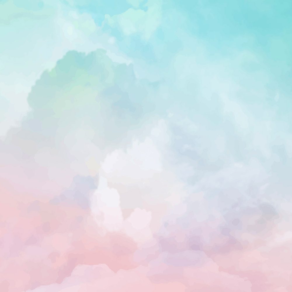 Waterverf Hemel Behang